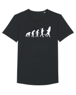 Evolution into shark Tricou mânecă scurtă guler larg Bărbat Skater