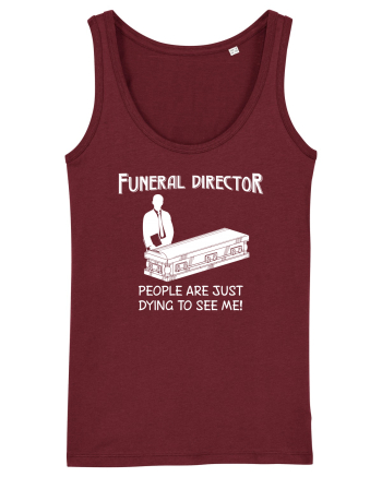 Funeral director Burgundy