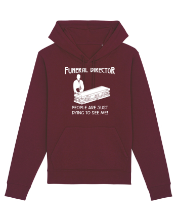Funeral director Burgundy