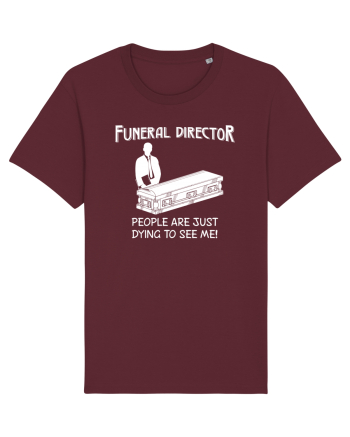 Funeral director Burgundy