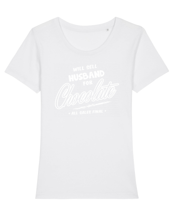Will sell husband for chocolate White