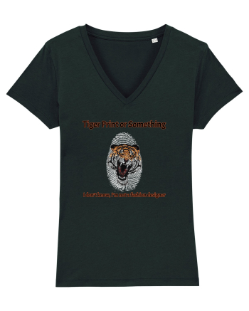 Tiger Print or something  Black