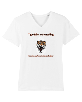 Tiger Print or something  White