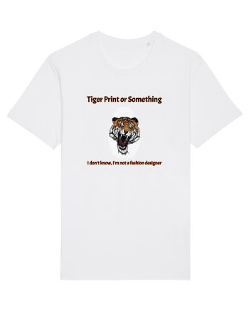 Tiger Print or something  White