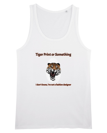 Tiger Print or something  White