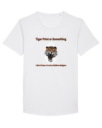 Tiger Print or something  White