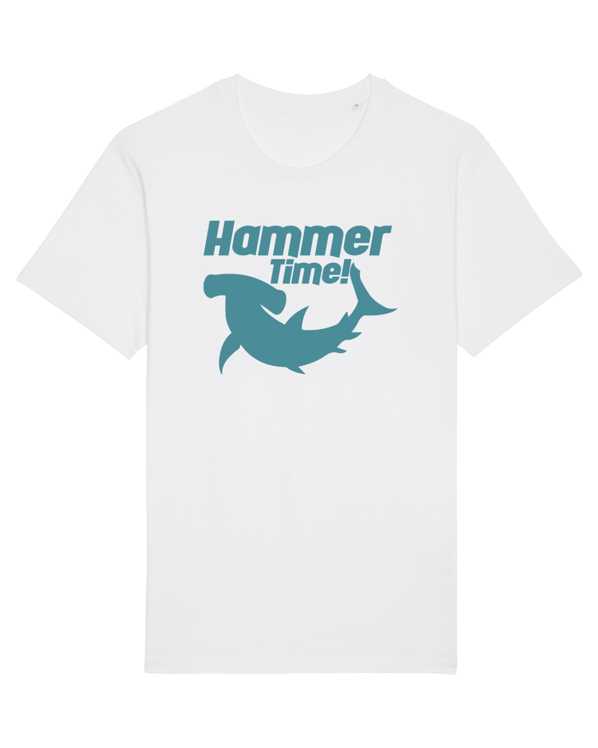 Tricou mânecă scurtă Unisex Rocker White