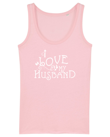 I love my husband Cotton Pink