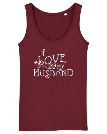 I love my husband Burgundy