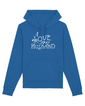 I love my husband Royal Blue