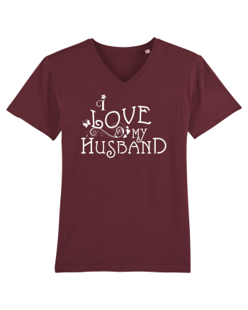 I love my husband Burgundy