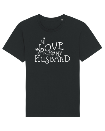I love my husband Black