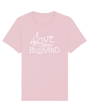 I love my husband Cotton Pink