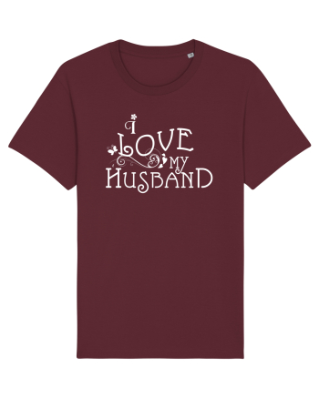 I love my husband Burgundy