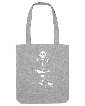 Panda plus Rechin egal Orca Heather Grey