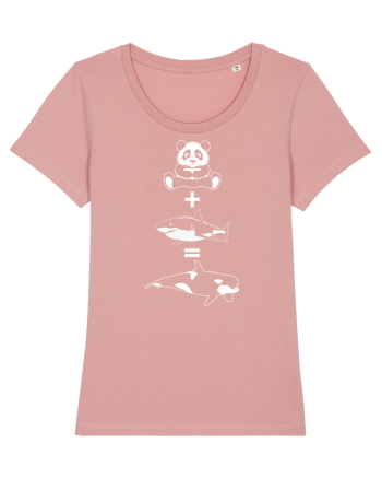 Panda plus Rechin egal Orca Canyon Pink
