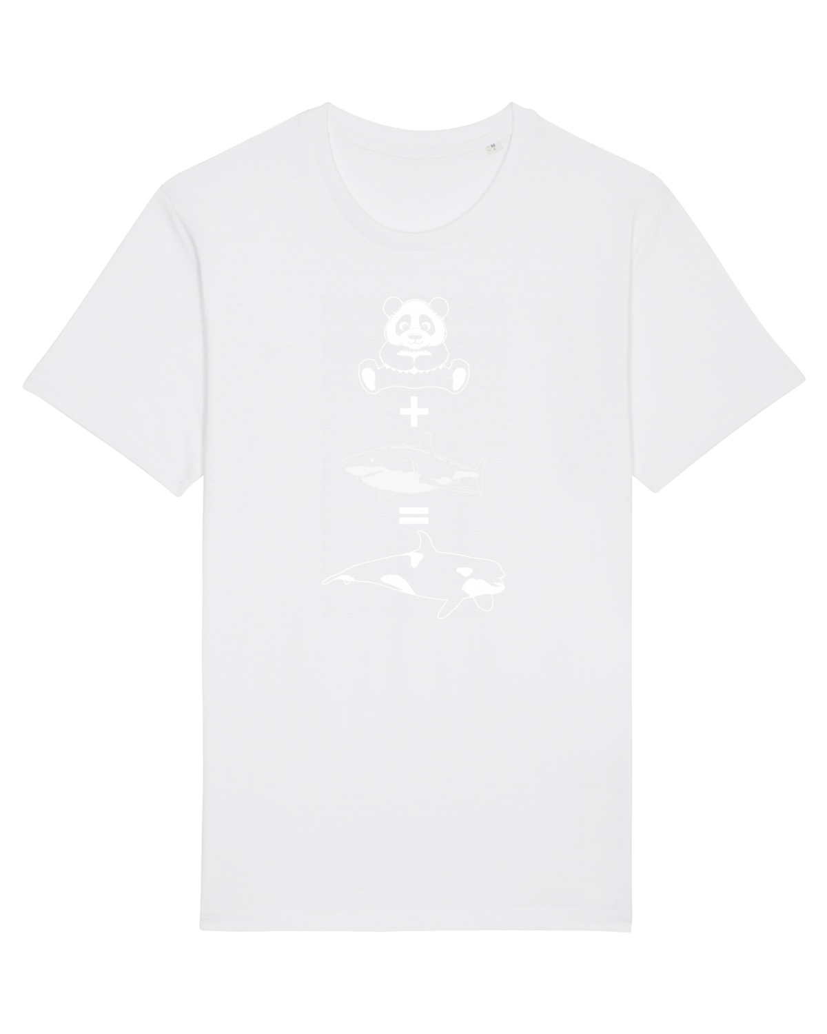 Tricou mânecă scurtă Unisex Rocker White