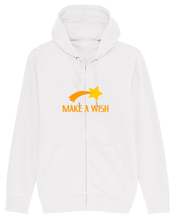 Cute Falling Star, Make a Wish White