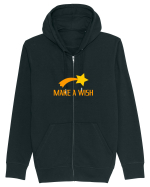 Cute Falling Star, Make a Wish Hanorac cu fermoar Unisex Connector