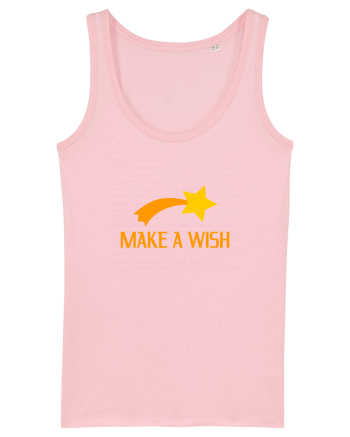 Cute Falling Star, Make a Wish Cotton Pink