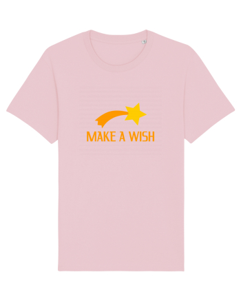Cute Falling Star, Make a Wish Cotton Pink