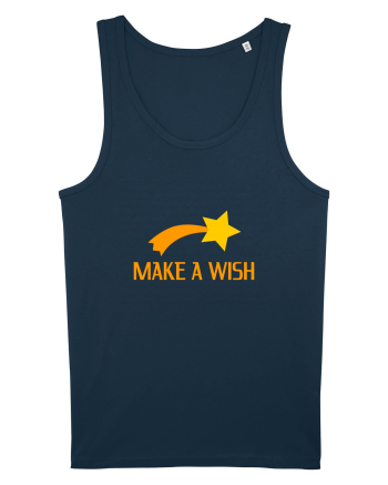 Cute Falling Star, Make a Wish Navy