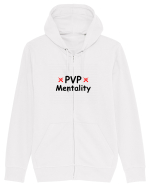Cool Gamer Gift - PVP Mentality Hanorac cu fermoar Unisex Connector