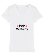 Cool Gamer Gift - PVP Mentality Tricou mânecă scurtă guler V Damă Evoker