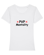 Cool Gamer Gift - PVP Mentality Tricou mânecă scurtă guler larg fitted Damă Expresser
