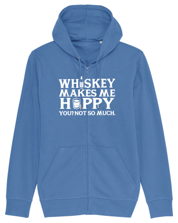 Whiskey makes me happy Bright Blue