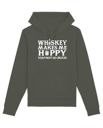 Whiskey makes me happy Khaki
