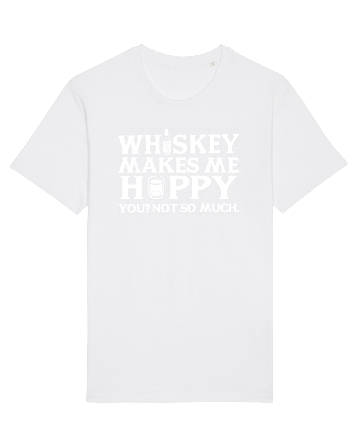 Tricou mânecă scurtă Unisex Rocker White