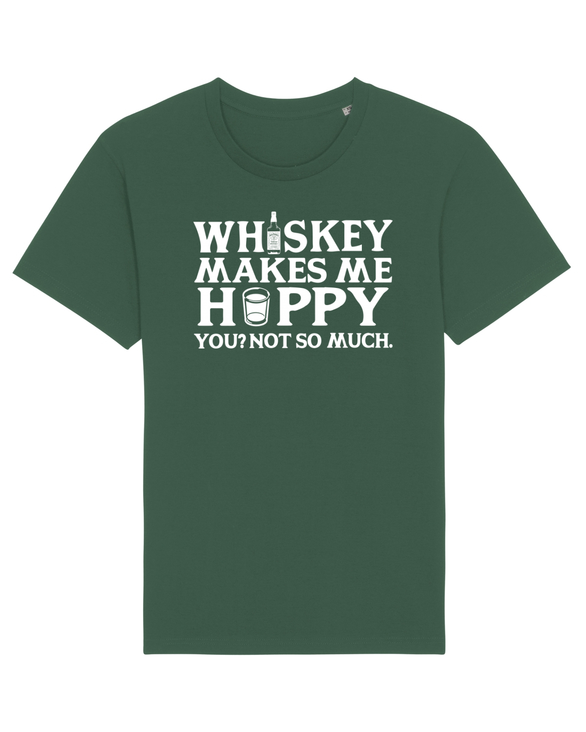 Tricou mânecă scurtă Unisex Rocker Bottle Green