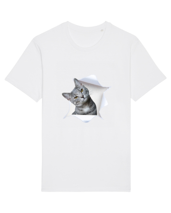 Cat in a bag White