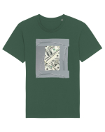 O plasa de bani Tricou mânecă scurtă Unisex Rocker