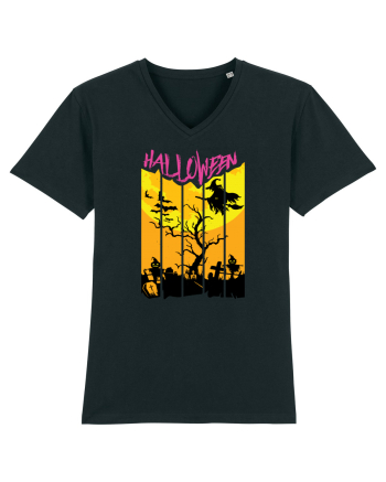 Halloween Flying Witch Black