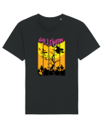 Halloween Flying Witch Tricou mânecă scurtă Unisex Rocker