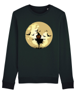 Halloween Full Moon Scary Pumpkin Bluză mânecă lungă Unisex Rise