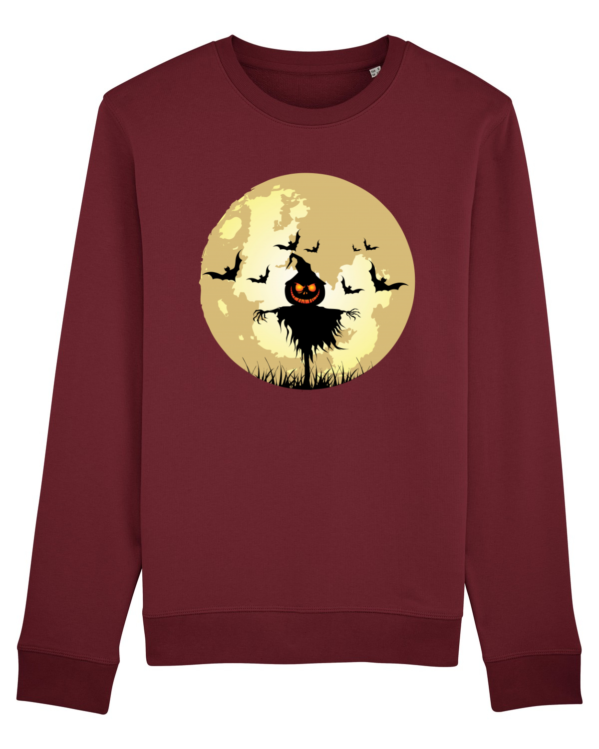 Bluză mânecă lungă Unisex Rise Burgundy