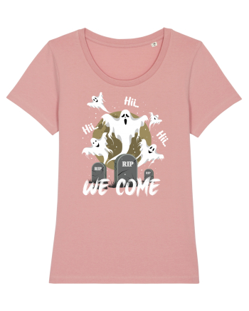 Halloween Funny Creepy Ghost Canyon Pink