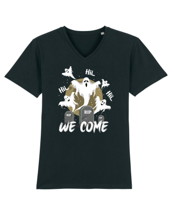 Halloween Funny Creepy Ghost Black