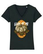 Look At Me Ugly Pumpkins Tricou mânecă scurtă guler V Damă Evoker