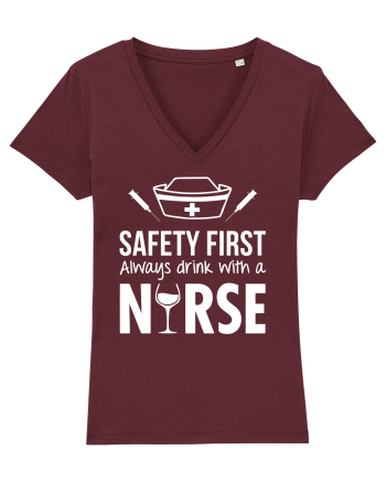 Drink with a nurse Burgundy