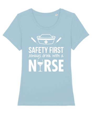 Drink with a nurse Sky Blue