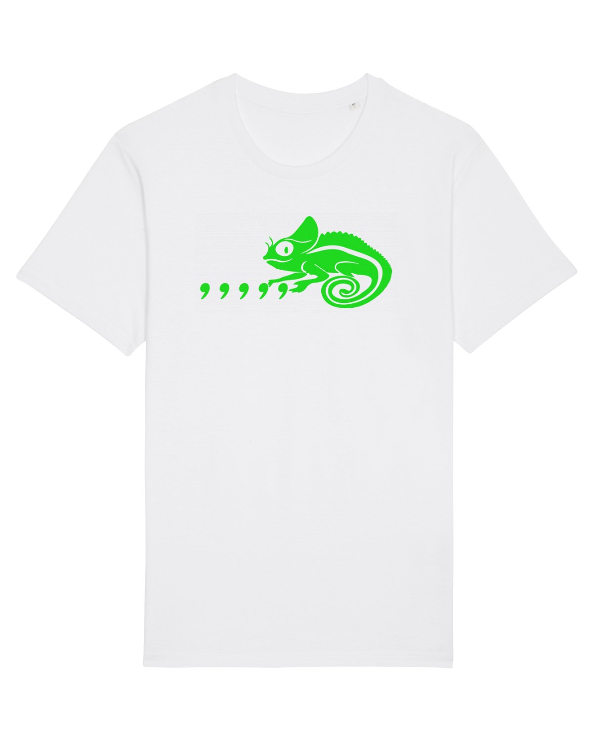 Tricou mânecă scurtă Unisex Rocker White