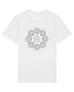 Mandala Tricou mânecă scurtă Unisex Rocker