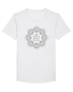 Mandala Tricou mânecă scurtă guler larg Bărbat Skater