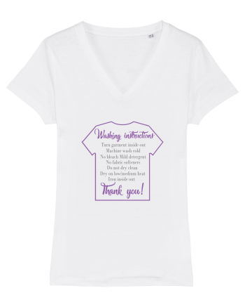 Spălare Tricou White