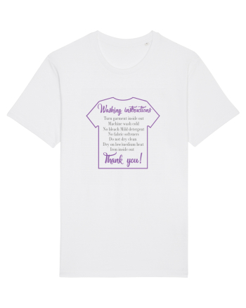 Spălare Tricou White