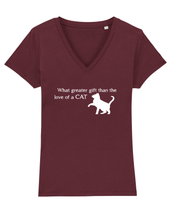Love  of a Cat Burgundy